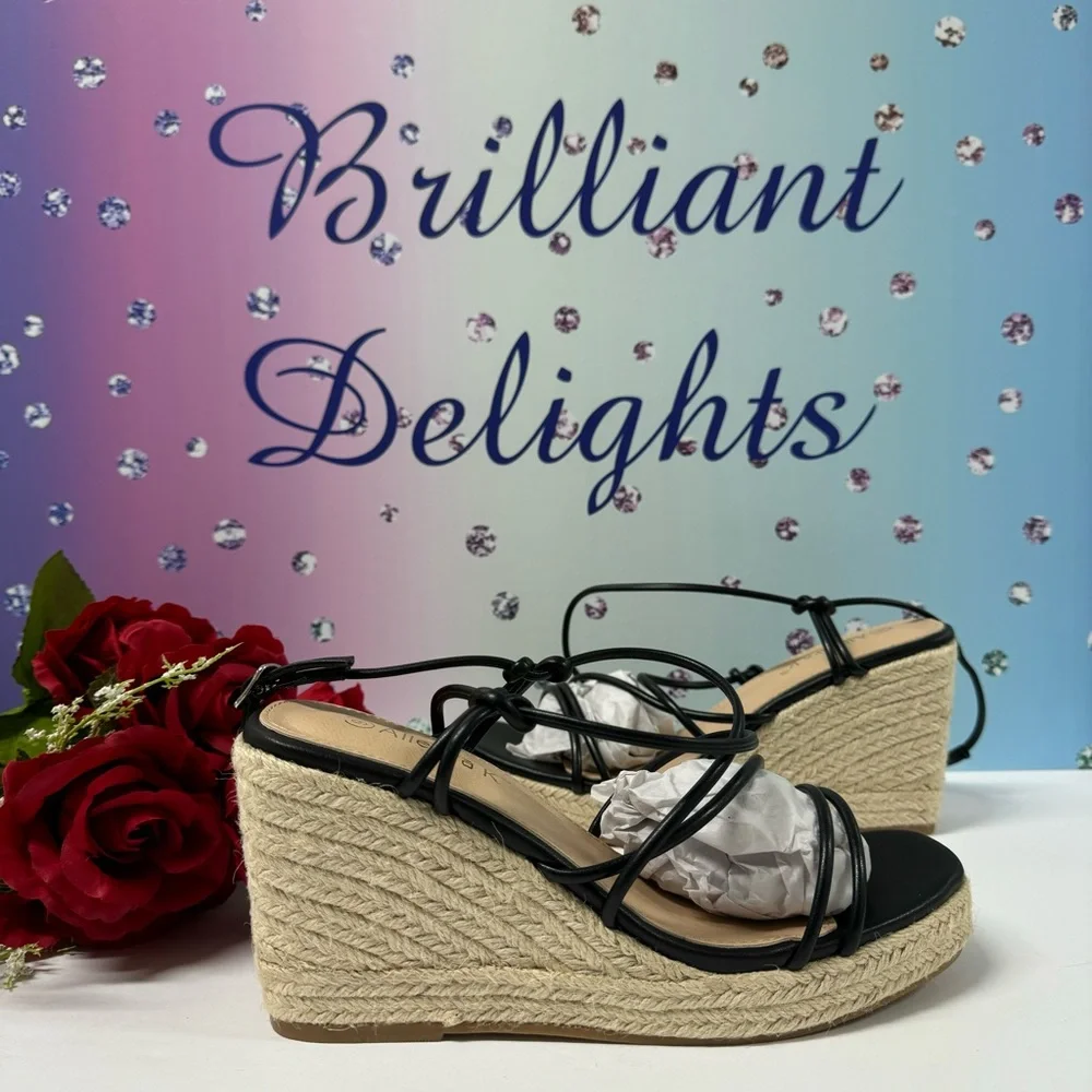 ☀️WRAP ESPADRILLE SANDALS
